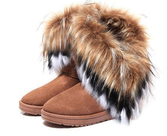 Winter Fur One Cotton Boots