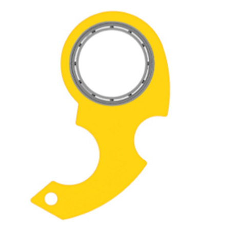 Creative Fidget Spinner Keychain – Pocket Hand Spinner for Stress Relief & Focus