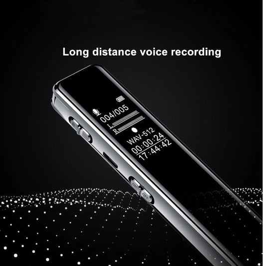 “Close-up of one-button recording feature on Q22 voice recorder”