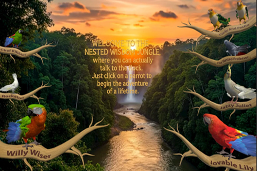 Find hidden jewels and gems from The Nested Jungle