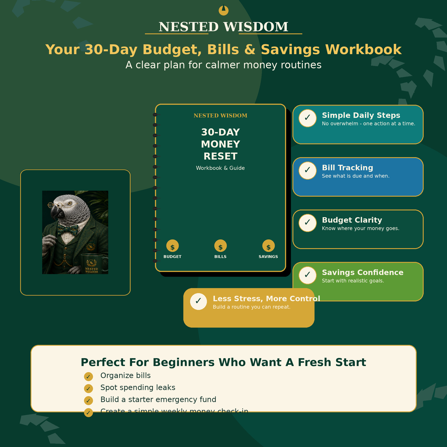 The Nested Professor’s 30-Day Money Reset | Nested Wisdom