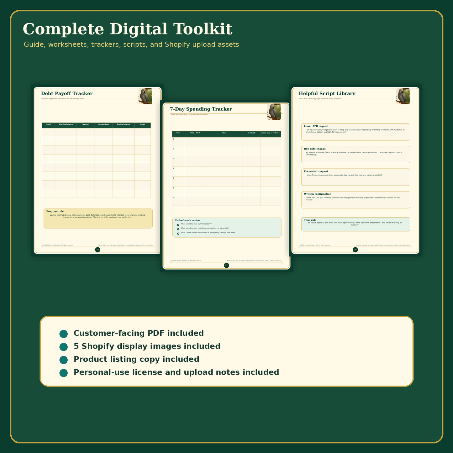 The Nested Professor's Debt Payoff & Budget Reset Plan | Nested Wisdom