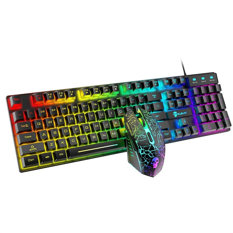 Luminous Keyboard And Mouse Set - Nested Wisdom Gift Shop