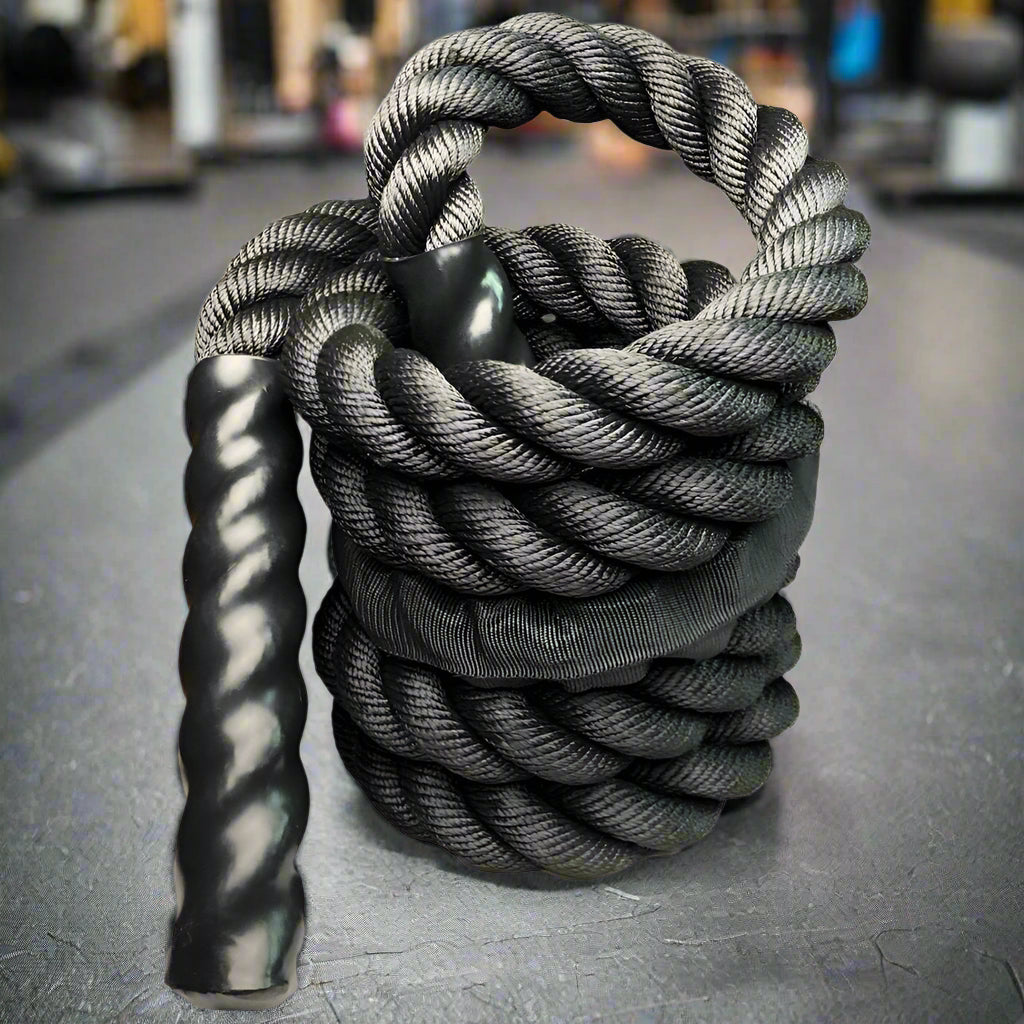 Fitness weighted rope