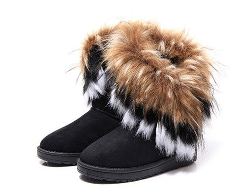 Winter Fur One Cotton Boots