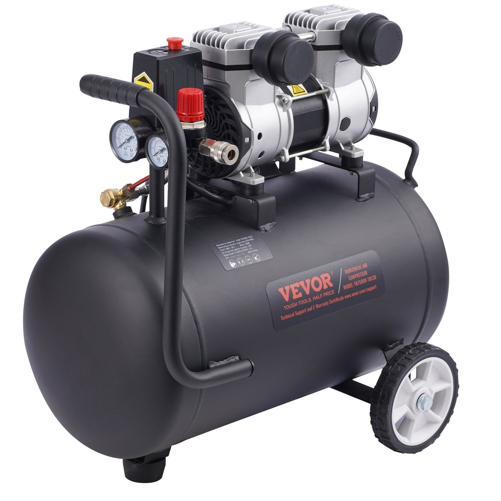 Vevor air compressor on a white background