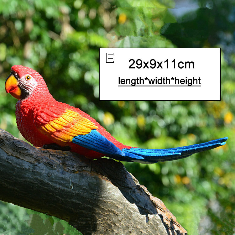 Wall Hanging Parrot - Nested Wisdom Gift Shop