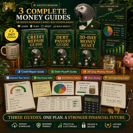 The Nested Professor’s Complete Money Nest Bundle | Nested Wisdom