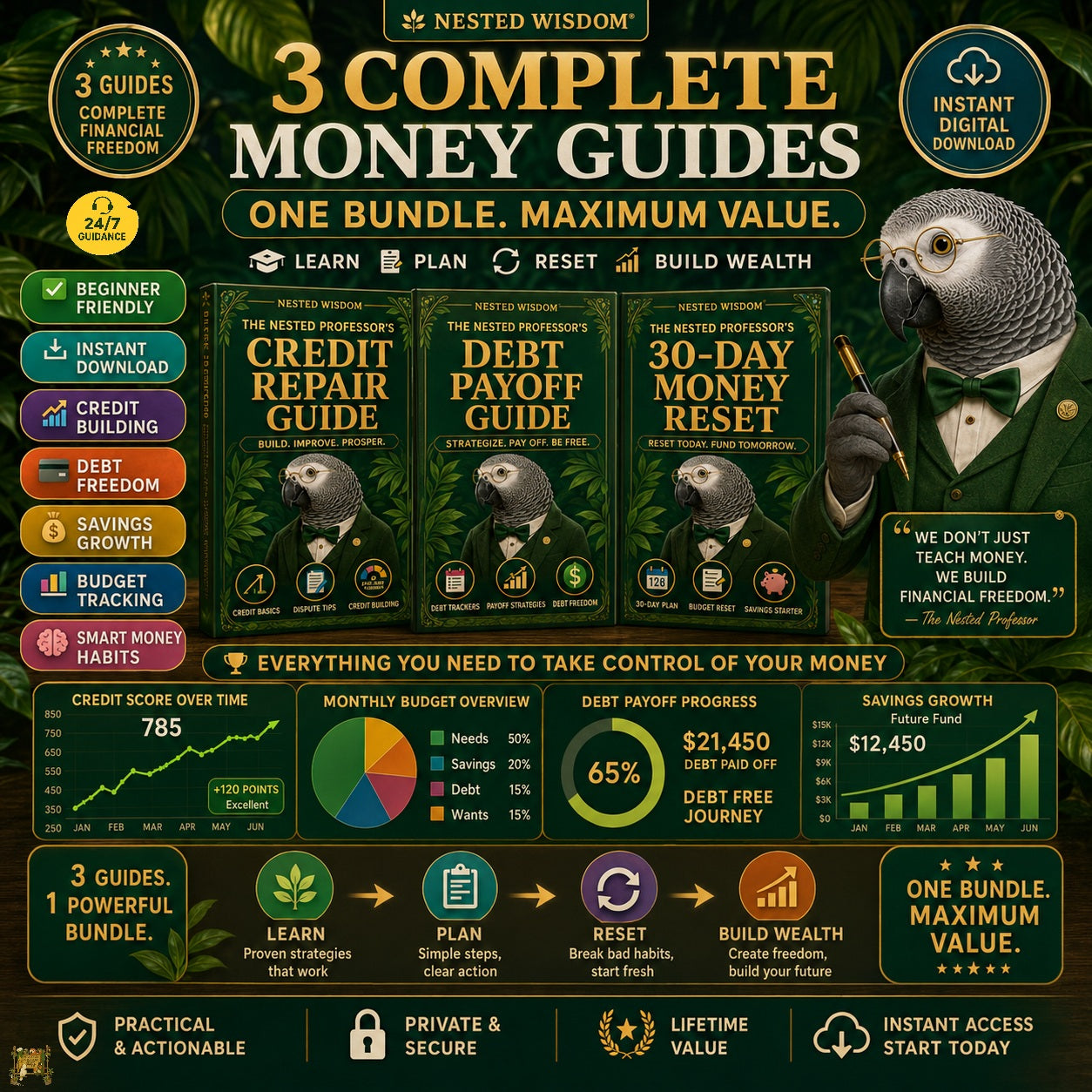 The Nested Professor’s Complete Money Nest Bundle | Nested Wisdom