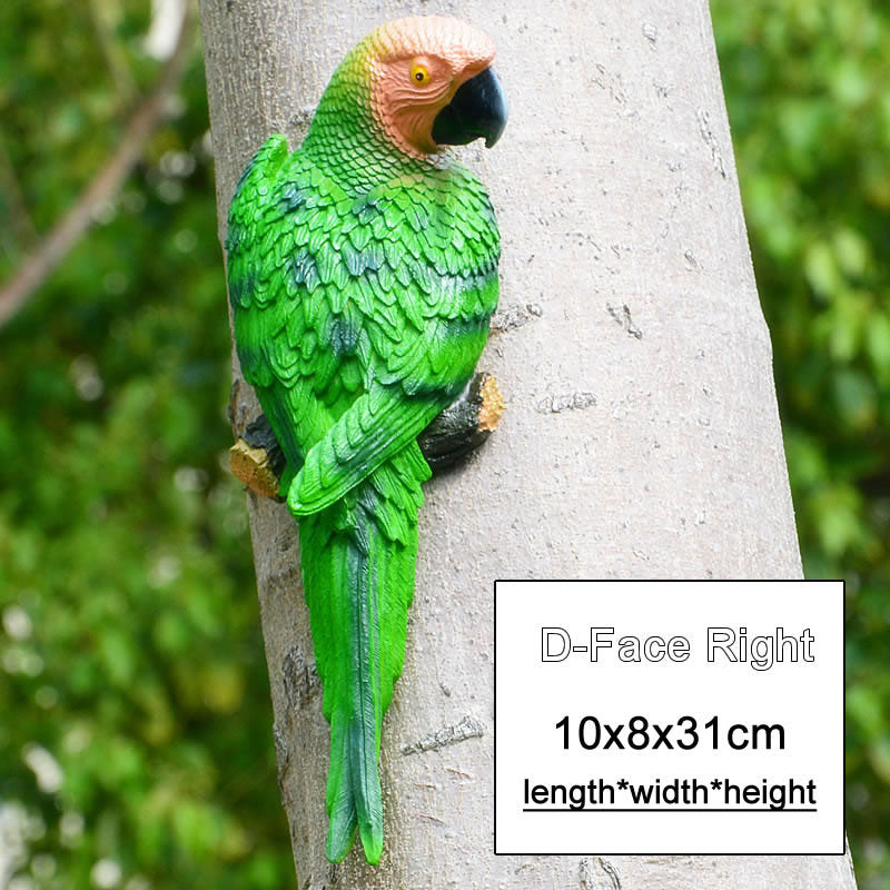 Wall Hanging Parrot - Nested Wisdom Gift Shop
