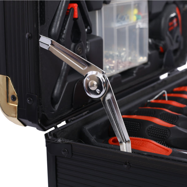 969-Piece Rolling Tool Set – Aluminum 4-Drawer Tool Chest with Wheels