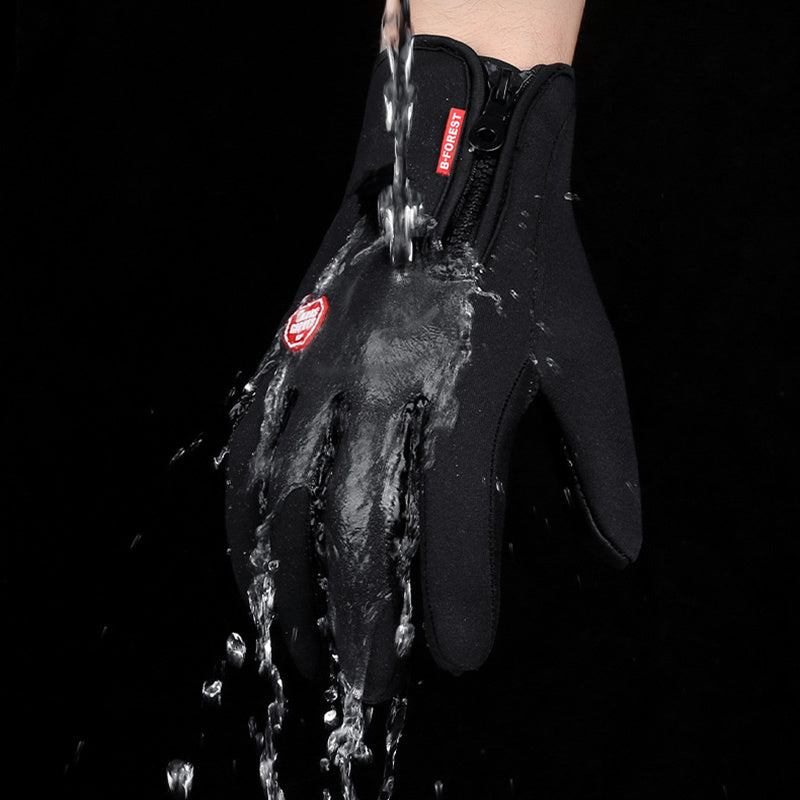 Black wetsuit with water splashing against a black background
