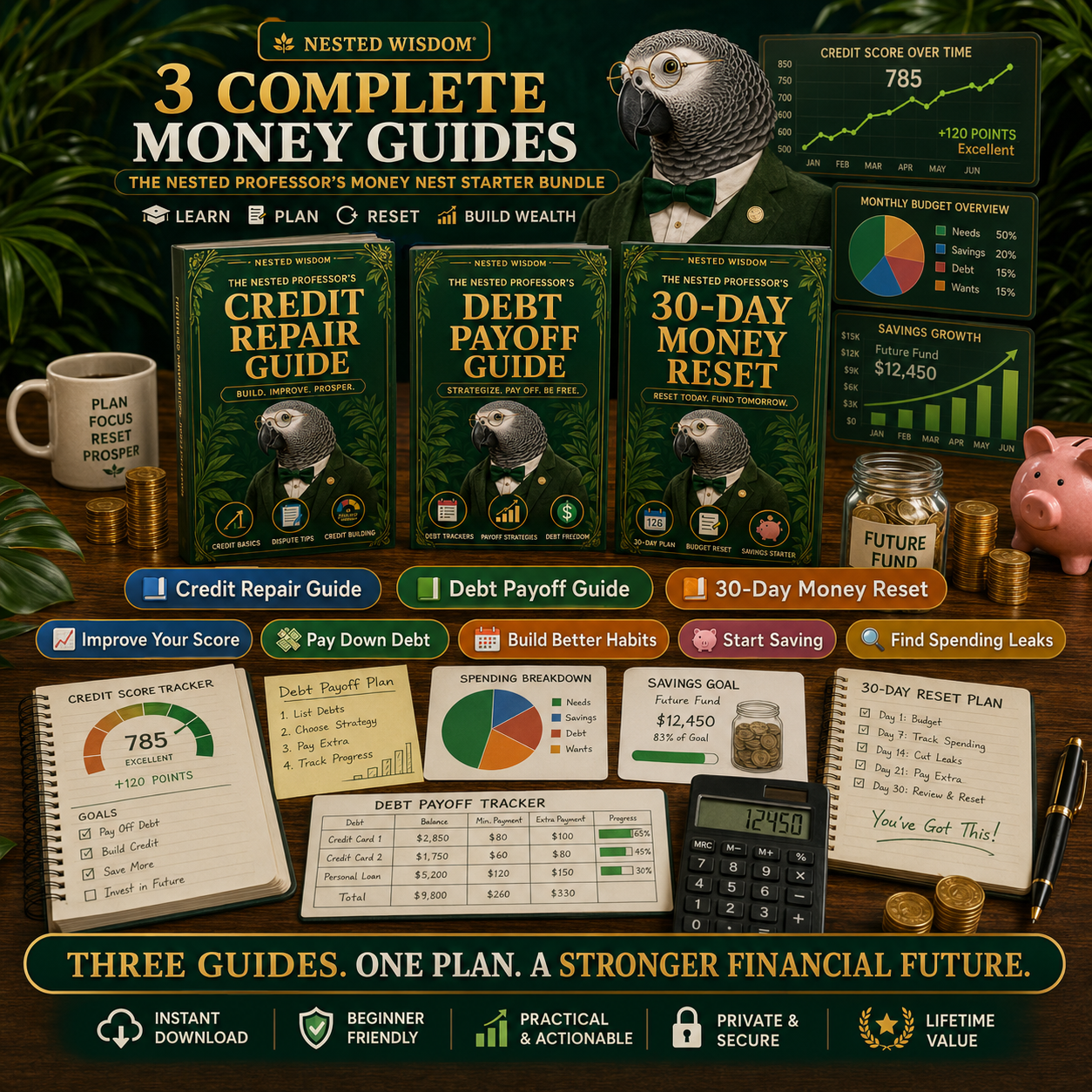 The Nested Professor’s Complete Money Nest Bundle | Nested Wisdom