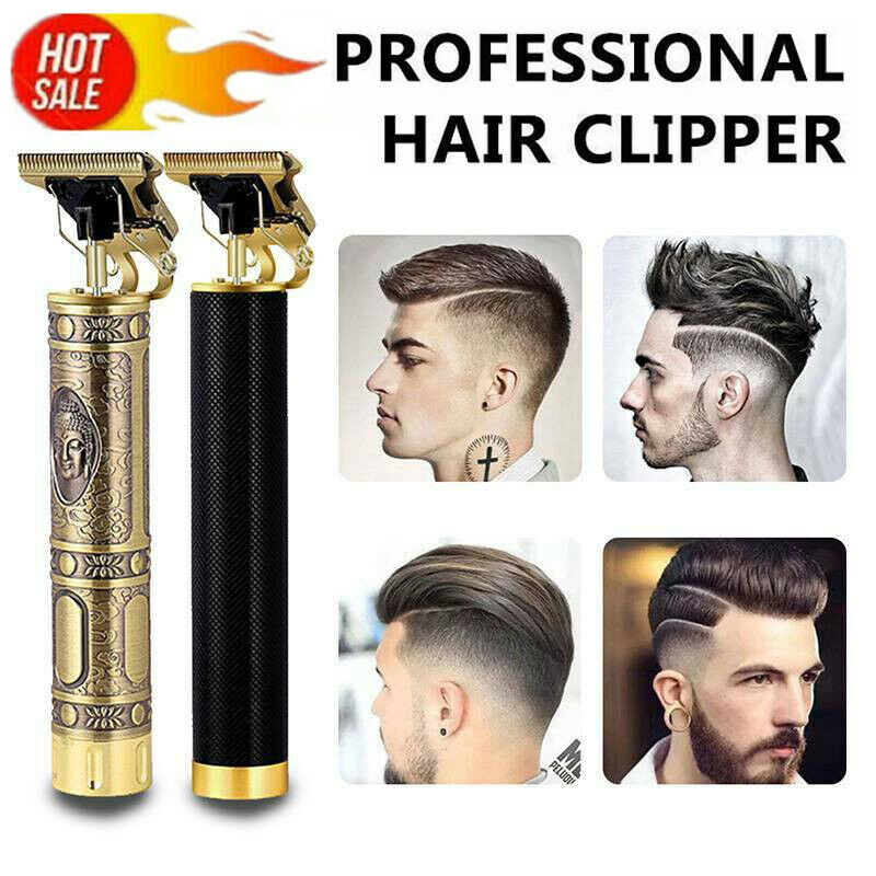 Professional hair clipper with images of men with styled hair and 'Hot Sale' label.