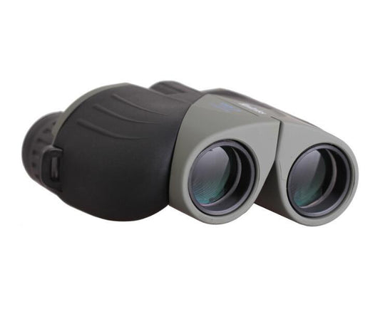 Binoculars on a white background