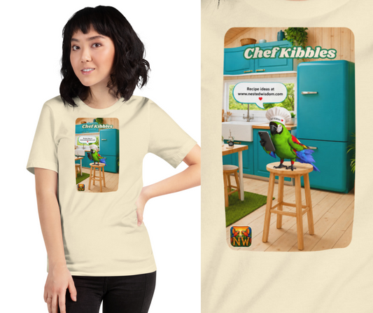 Chef Kibbles Graphic Cotton T-Shirt
