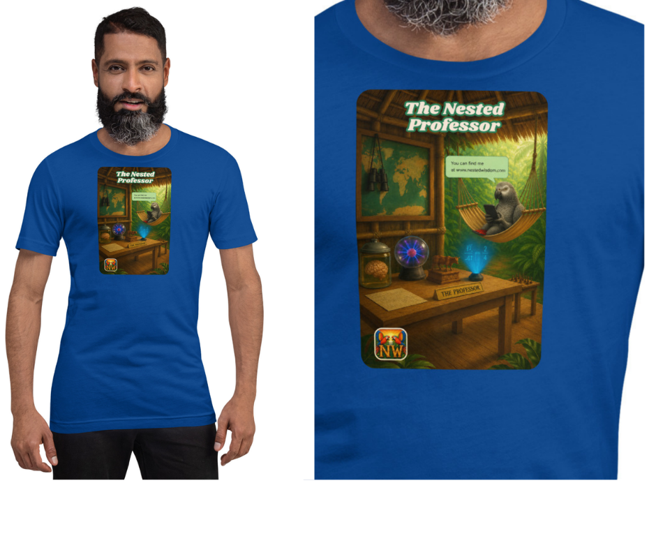 The Nested Professor Graphic T-Shirt