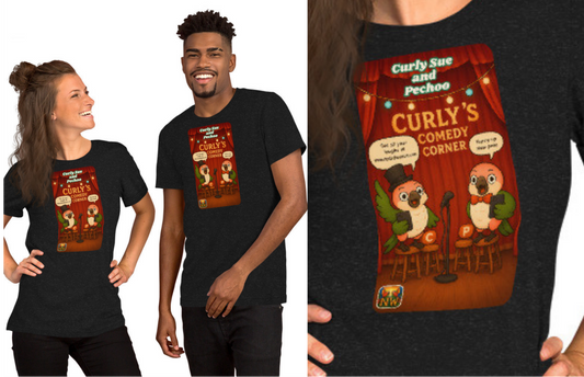 Curly’s Comedy Corner Graphic T-Shirt