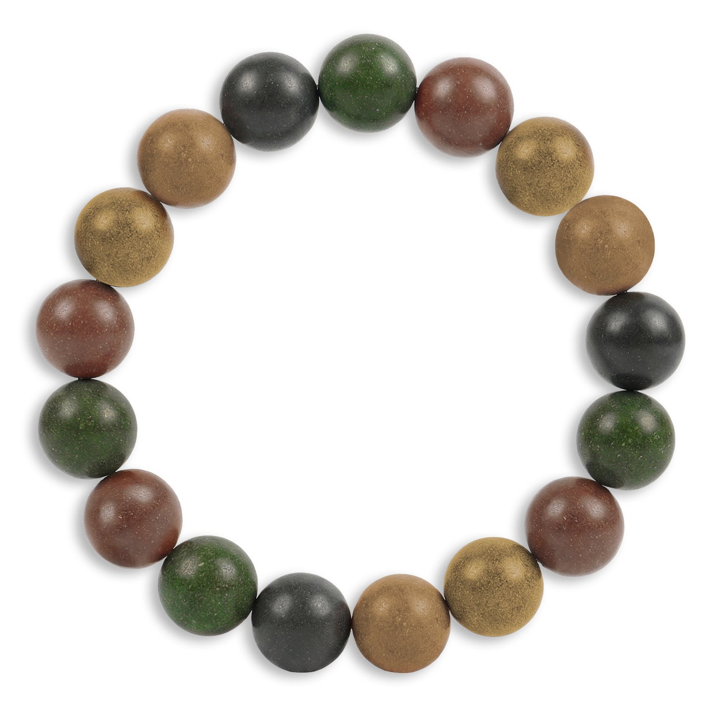 Botanical Scented Bracelet – Aromatic Wood Bead Jewelry with Earthy Natural Style